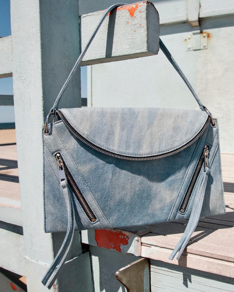 Dámské Crossbody Kabelka Vince Camuto Wayhn Blankyt Blankyt Světle Modré | 6082-ZBOAY