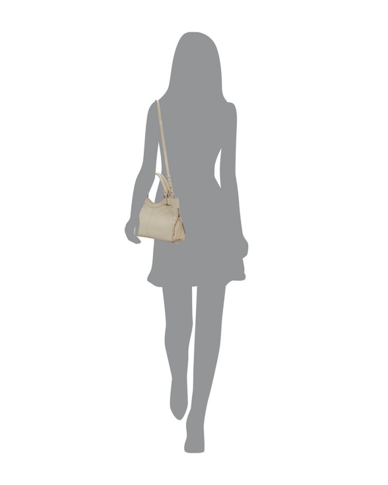 Dámské Kabelka Vince Camuto Kayli Satchel Hnědožlutý | 8574-GDECW