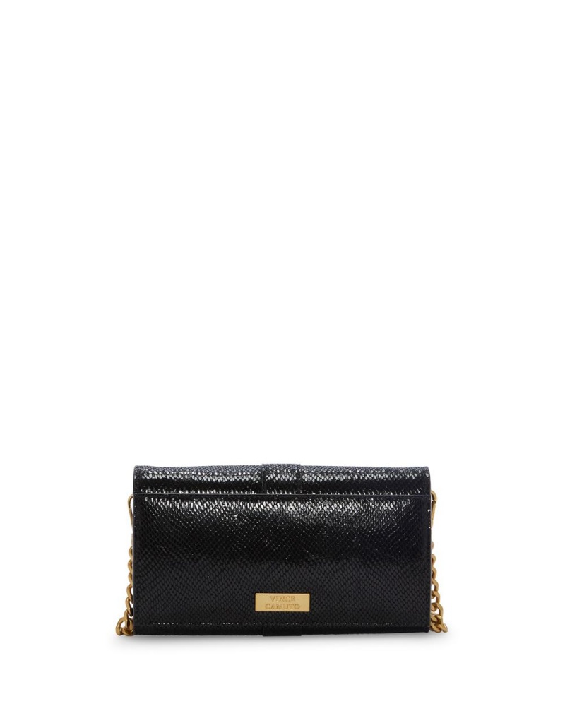Dámské Kabelka Vince Camuto Marza Wallet On A Chain Černé | 0573-WILAS