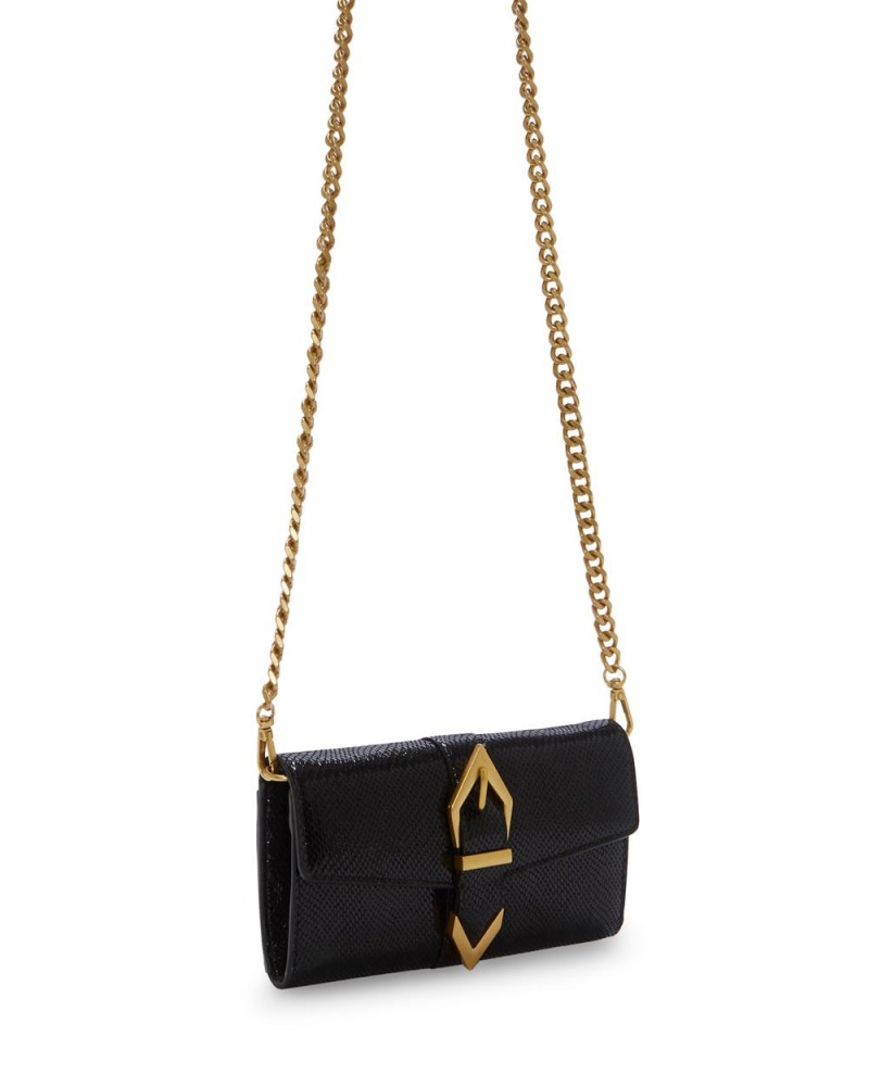 Dámské Kabelka Vince Camuto Marza Wallet On A Chain Černé | 0573-WILAS