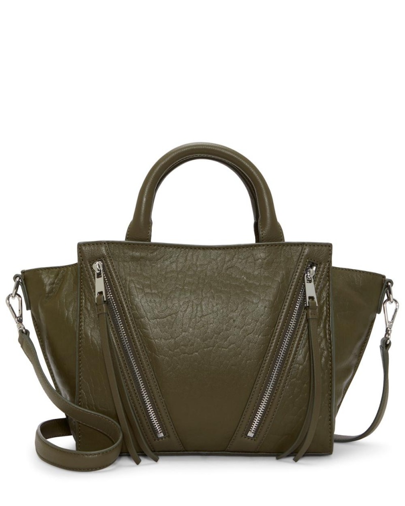 Dámské Kabelka Vince Camuto Wayhn Satchel Zelene | 6543-ICVDM