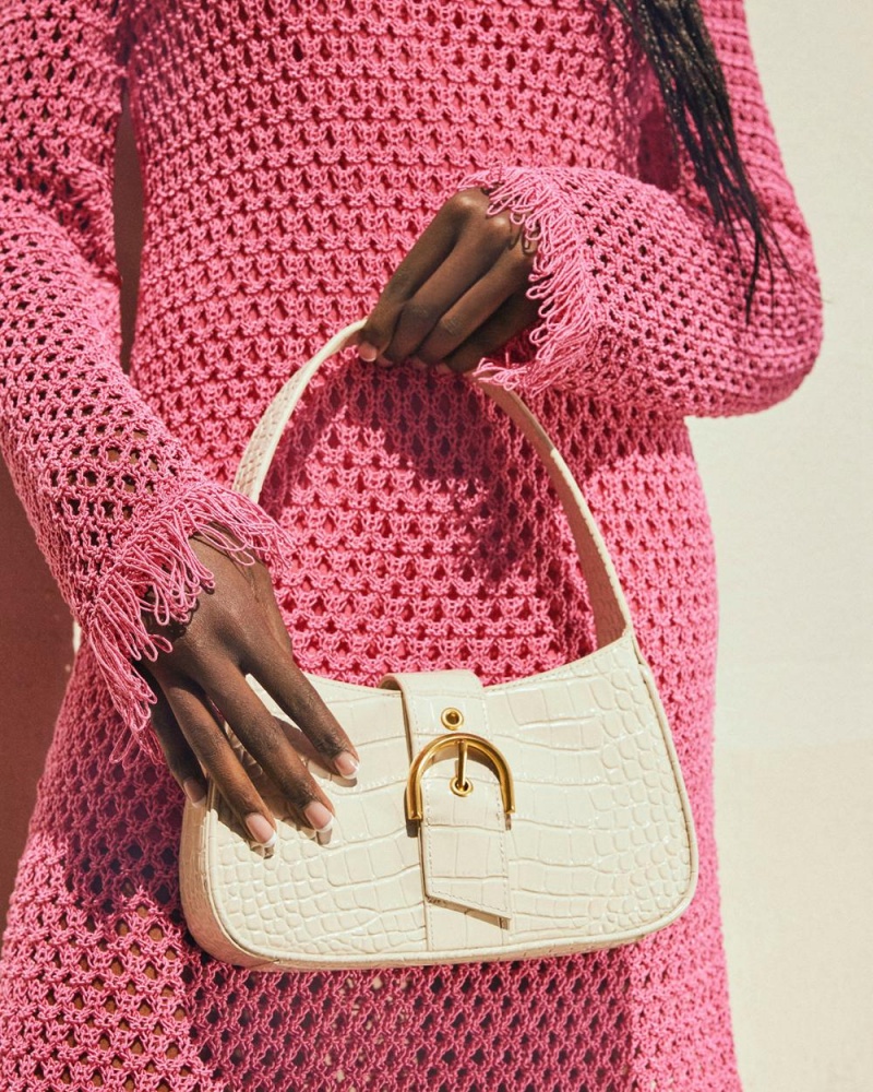 Dámské Kabelka přes Rameno Vince Camuto Barlo Small Shoulder Bag Hnědožlutý | 3409-QOPDA