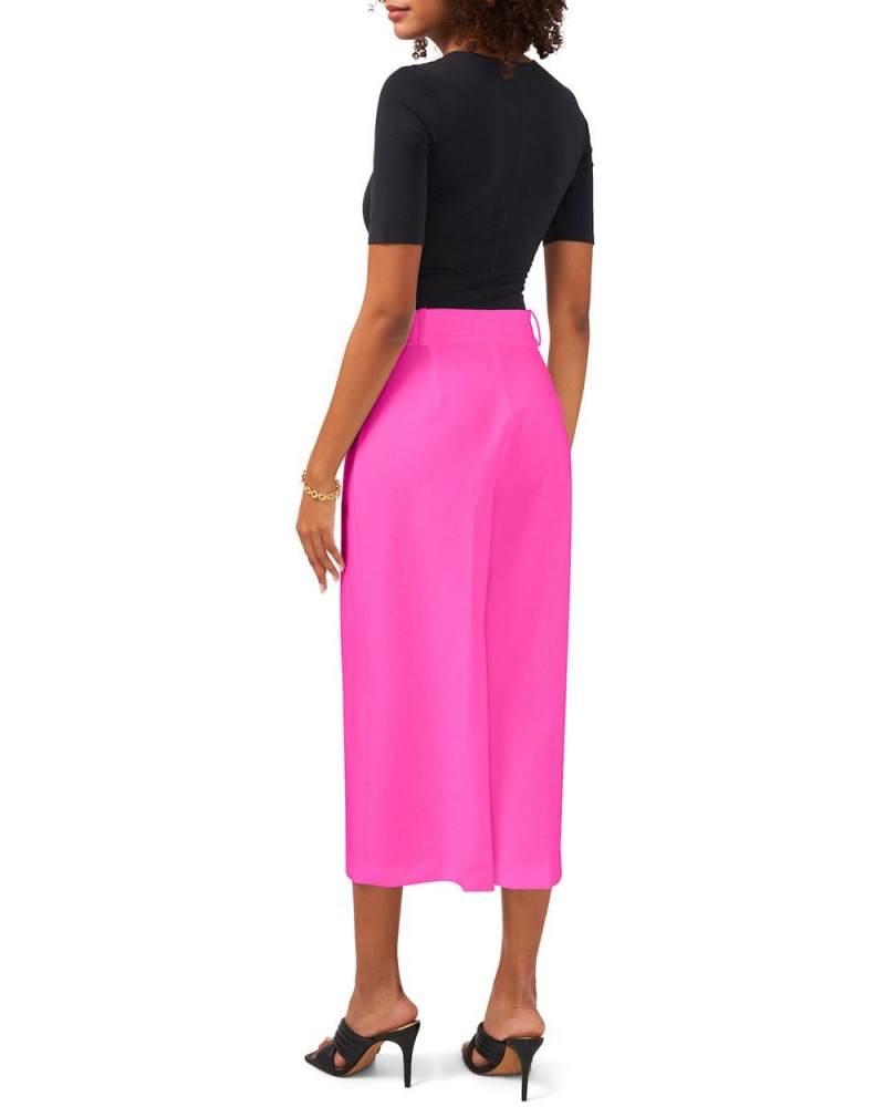 Dámské Kalhoty Vince Camuto Belted Culottes Růžové | 6235-UZPSO