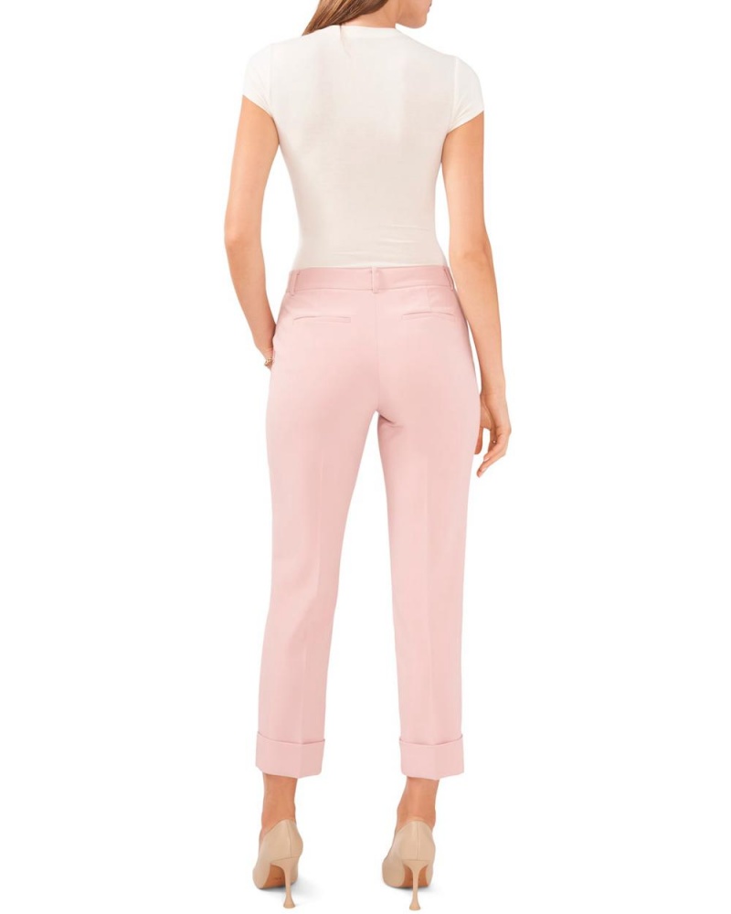 Dámské Kalhoty Vince Camuto Cuffed-Front Růžové | 4087-QCXGN