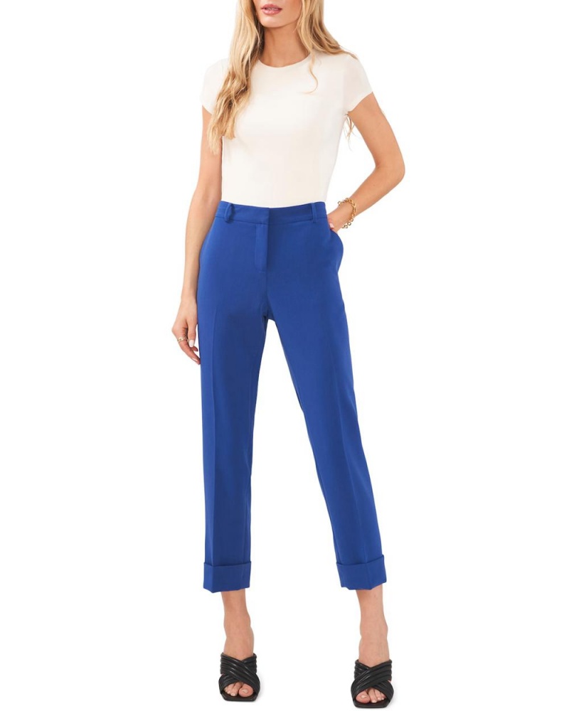 Dámské Kalhoty Vince Camuto Cuffed-Front Růžové | 4087-QCXGN