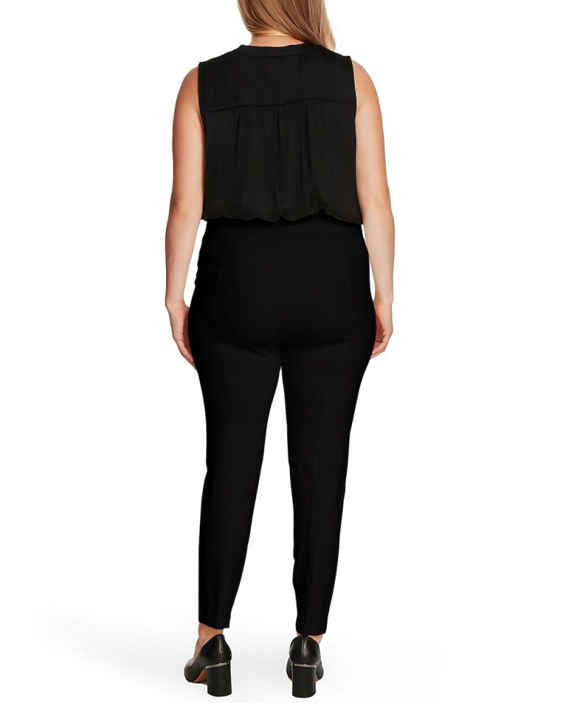 Dámské Legíny Vince Camuto Ponte (Plus Size) Černé | 9352-GLXNI