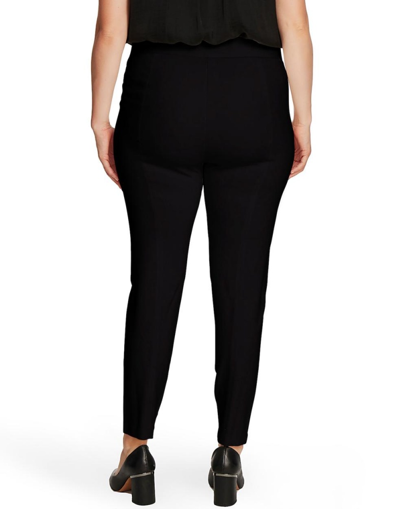 Dámské Legíny Vince Camuto Ponte (Plus Size) Černé | 9352-GLXNI