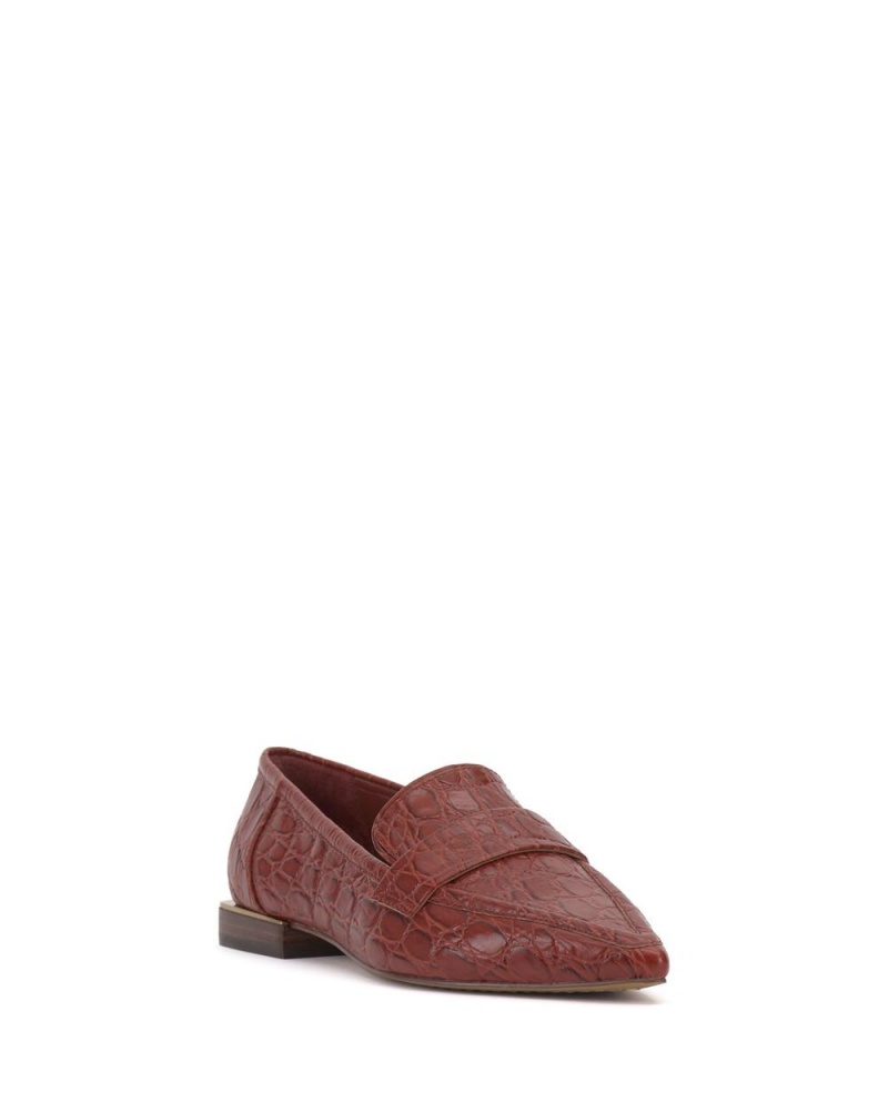 Dámské Loafers Vince Camuto Calentha Vínové | 4836-RVQPI
