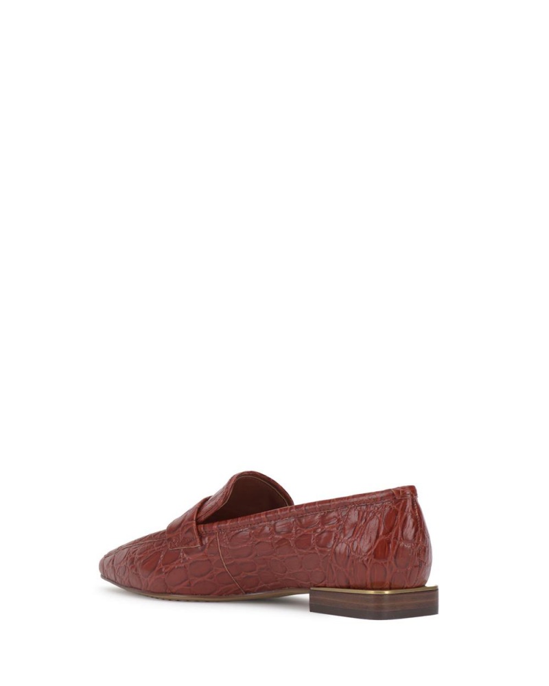Dámské Loafers Vince Camuto Calentha Vínové | 4836-RVQPI