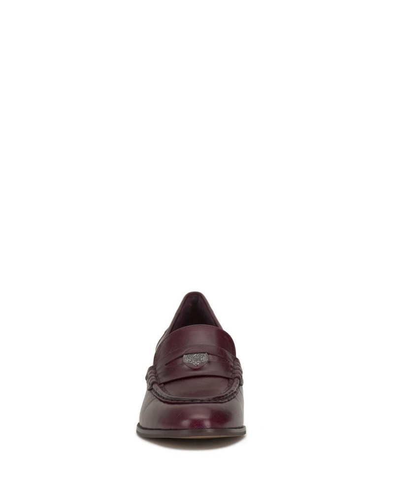 Dámské Loafers Vince Camuto Carissla Vínové | 8102-MCSBA