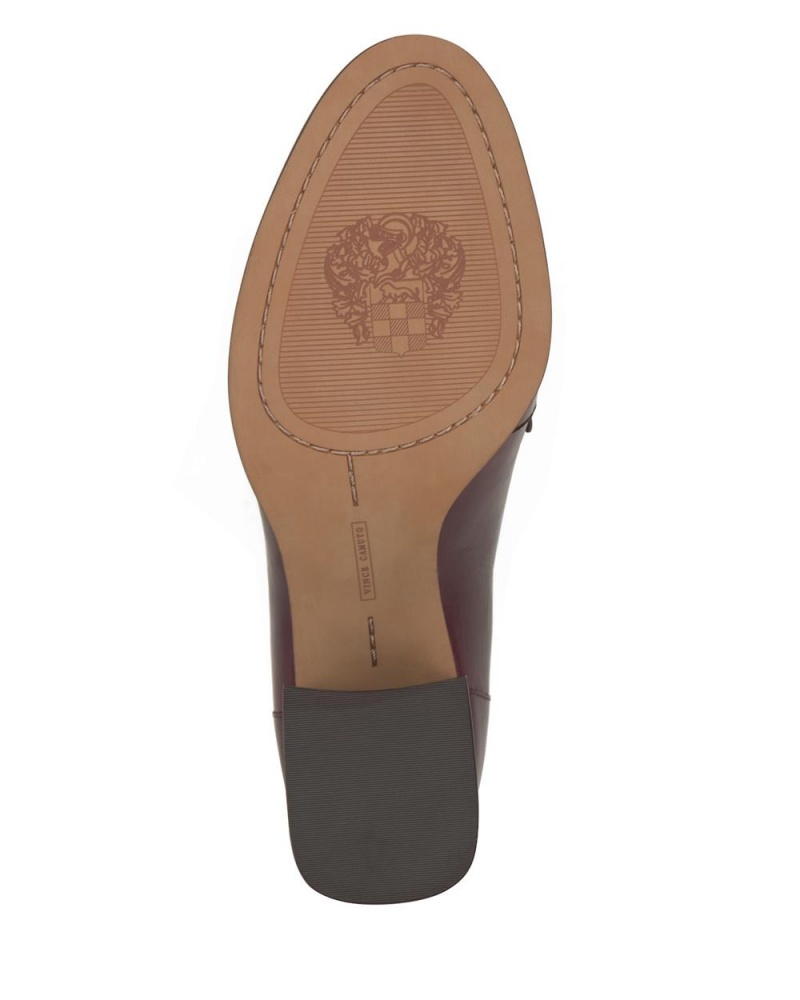 Dámské Loafers Vince Camuto Carissla Vínové | 8102-MCSBA
