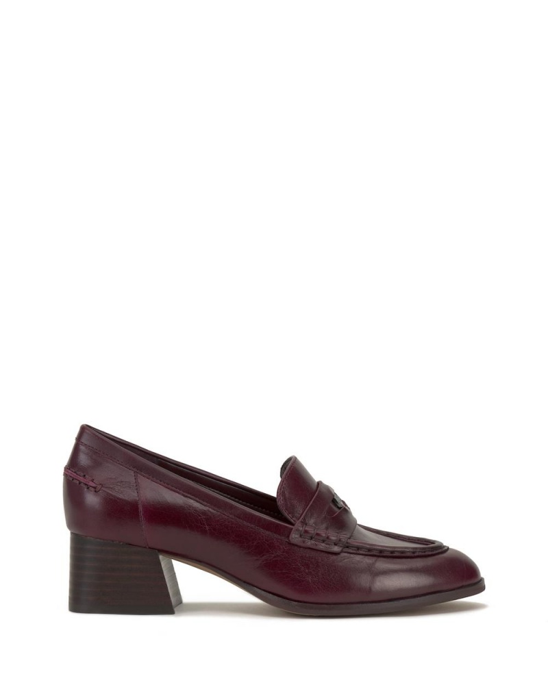 Dámské Loafers Vince Camuto Carissla Vínové | 8102-MCSBA