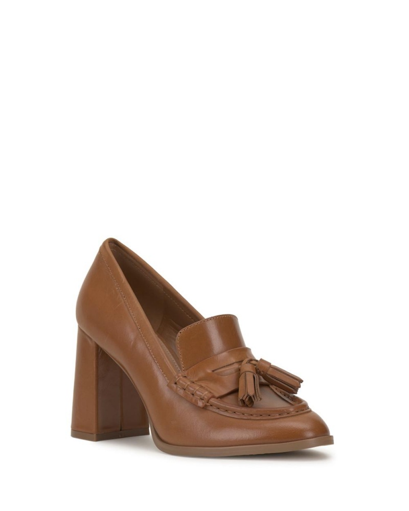 Dámské Loafers Vince Camuto Chelivia Hnědé | 3285-UMXGT