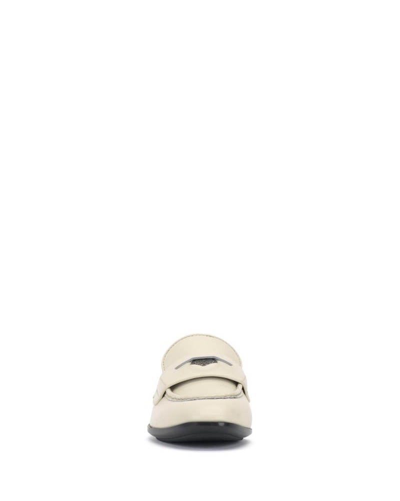 Dámské Loafers Vince Camuto Parama Penny Bílé | 5896-QWNZD