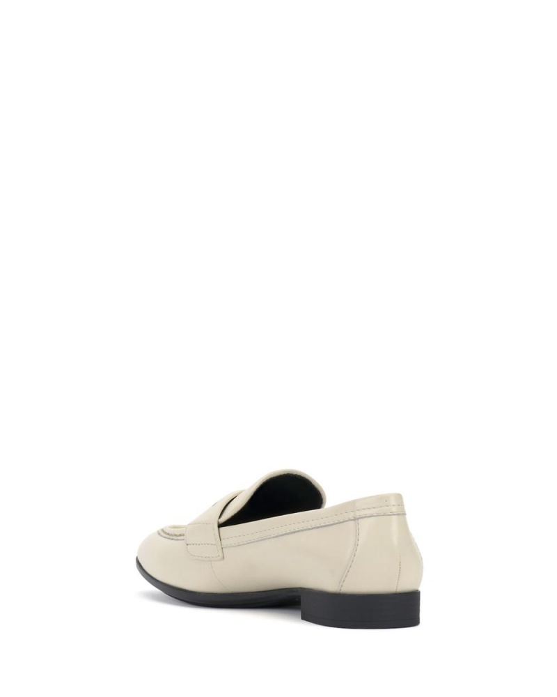 Dámské Loafers Vince Camuto Parama Penny Bílé | 5896-QWNZD