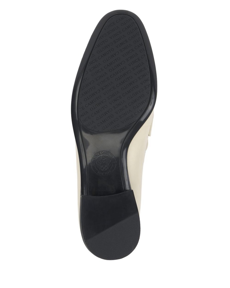 Dámské Loafers Vince Camuto Parama Penny Bílé | 5896-QWNZD