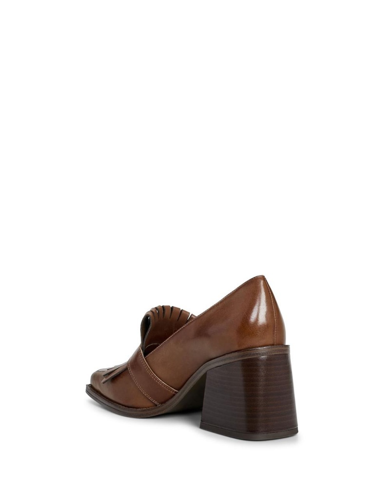 Dámské Loafers Vince Camuto Sedna Hnědé | 8257-IKSTD