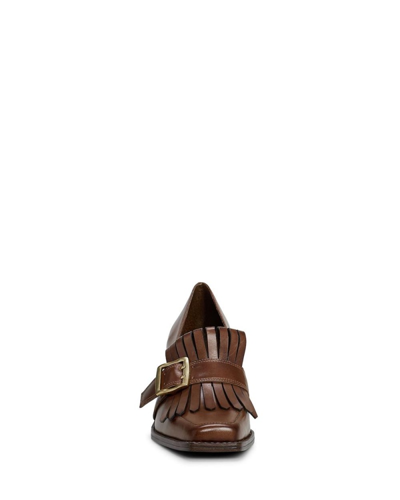 Dámské Loafers Vince Camuto Sedna Hnědé | 8257-IKSTD