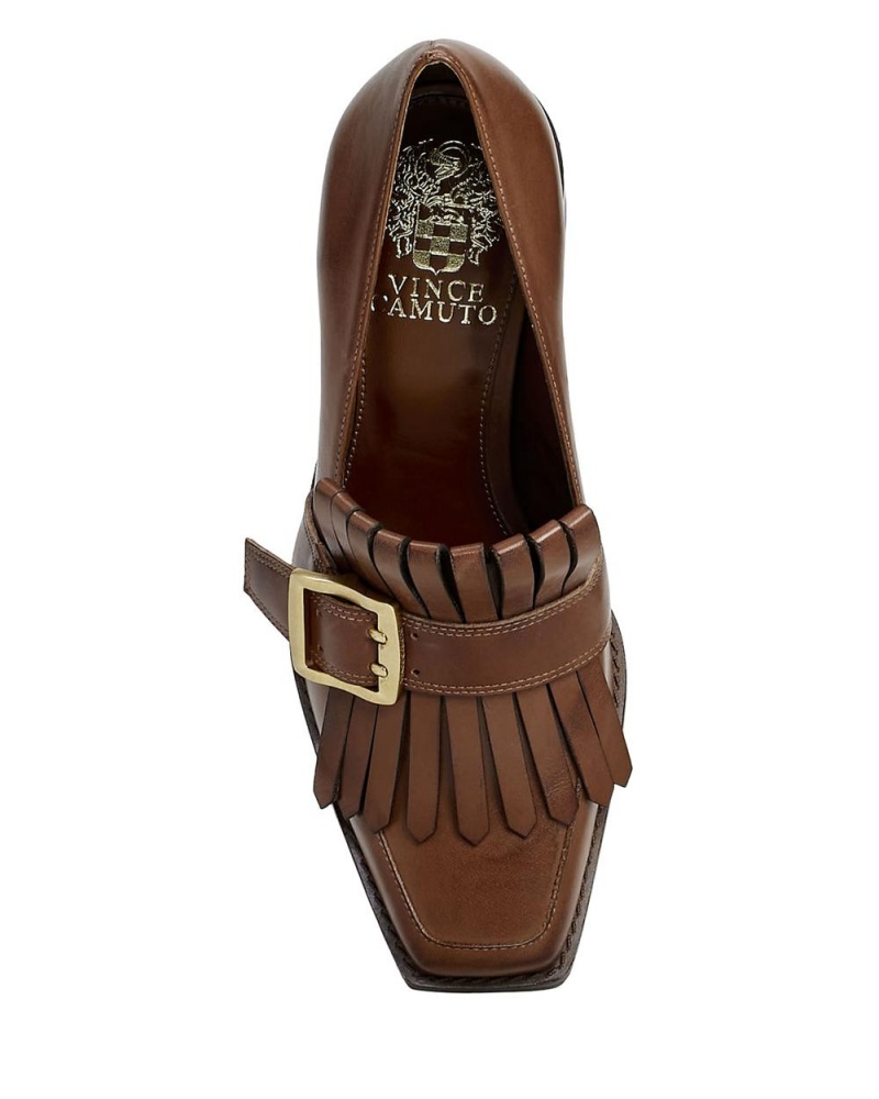 Dámské Loafers Vince Camuto Sedna Hnědé | 8257-IKSTD