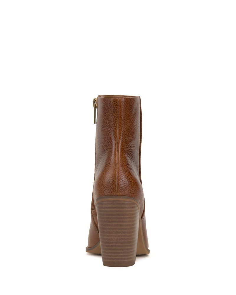 Dámské Nízké Kozačky Vince Camuto Allie Hnědé | 8906-AWFNH