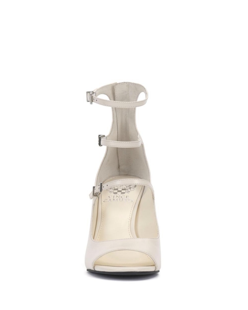 Dámské Podpatky Vince Camuto Anikah Krém Bílé | 6094-BKICV