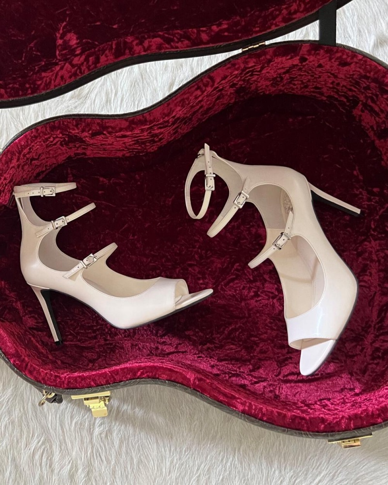 Dámské Podpatky Vince Camuto Anikah Krém Bílé | 6094-BKICV