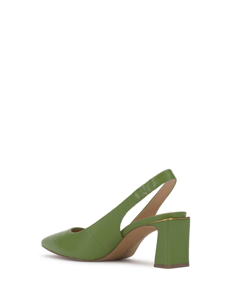 Dámské Podpatky Vince Camuto Hamden Slingback Zelene | 4069-TALFH