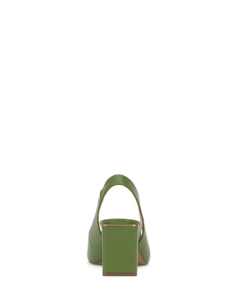 Dámské Podpatky Vince Camuto Hamden Slingback Zelene | 4069-TALFH