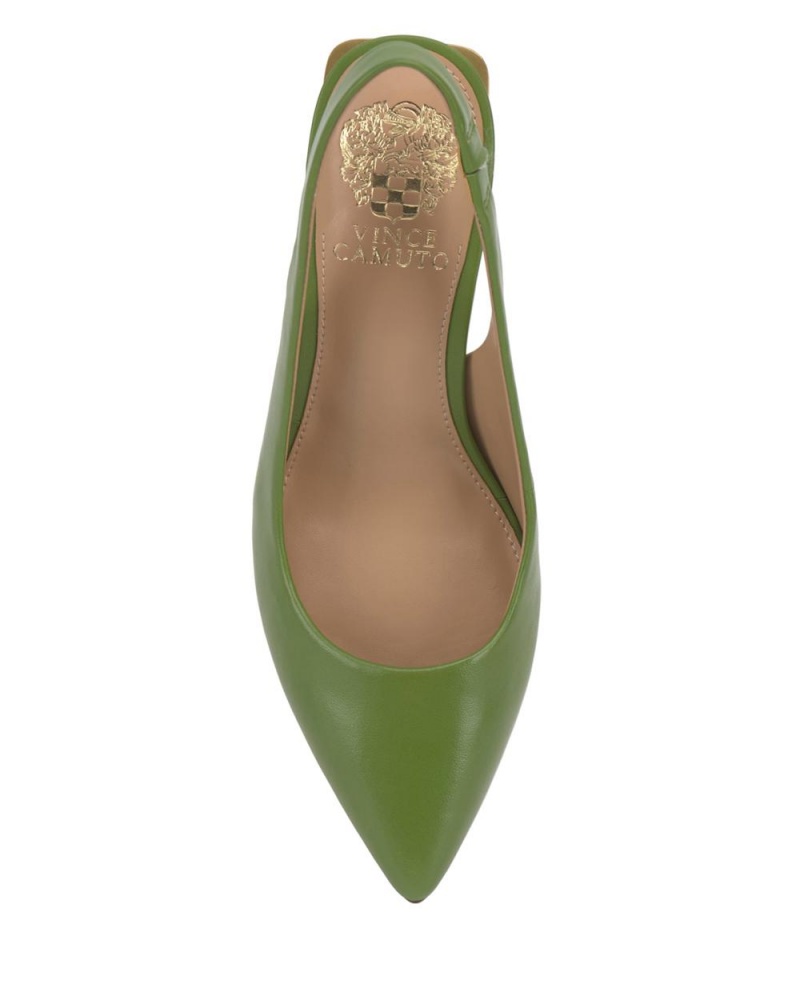 Dámské Podpatky Vince Camuto Hamden Slingback Zelene | 4069-TALFH
