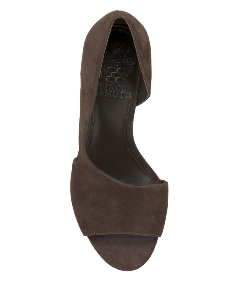 Dámské Sandály Vince Camuto Alinton Heel Hnědé | 9503-IDNPY