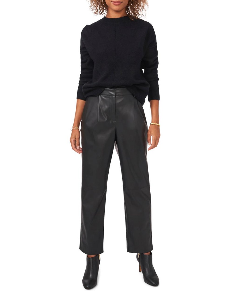 Dámské Svetr Vince Camuto Crewneck Černé | 8472-FHQDS